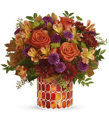 Autumn Radiance Bouquet Cottage Florist Lakeland Fl 33813 Premium Flowers lakeland